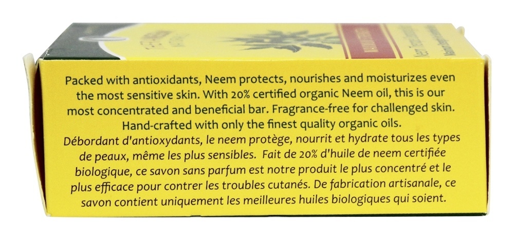 Comprar TheraNeem Organix Barra de Limpeza para Pele Sensível Força Máxima - 4 oz. Organix South - Imagem 3