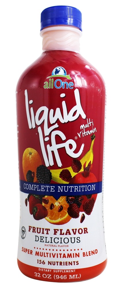 Comprar Liquid Life Super Mistura Multivitamínica Sabor de Frutas - 32 fl. oz. All One