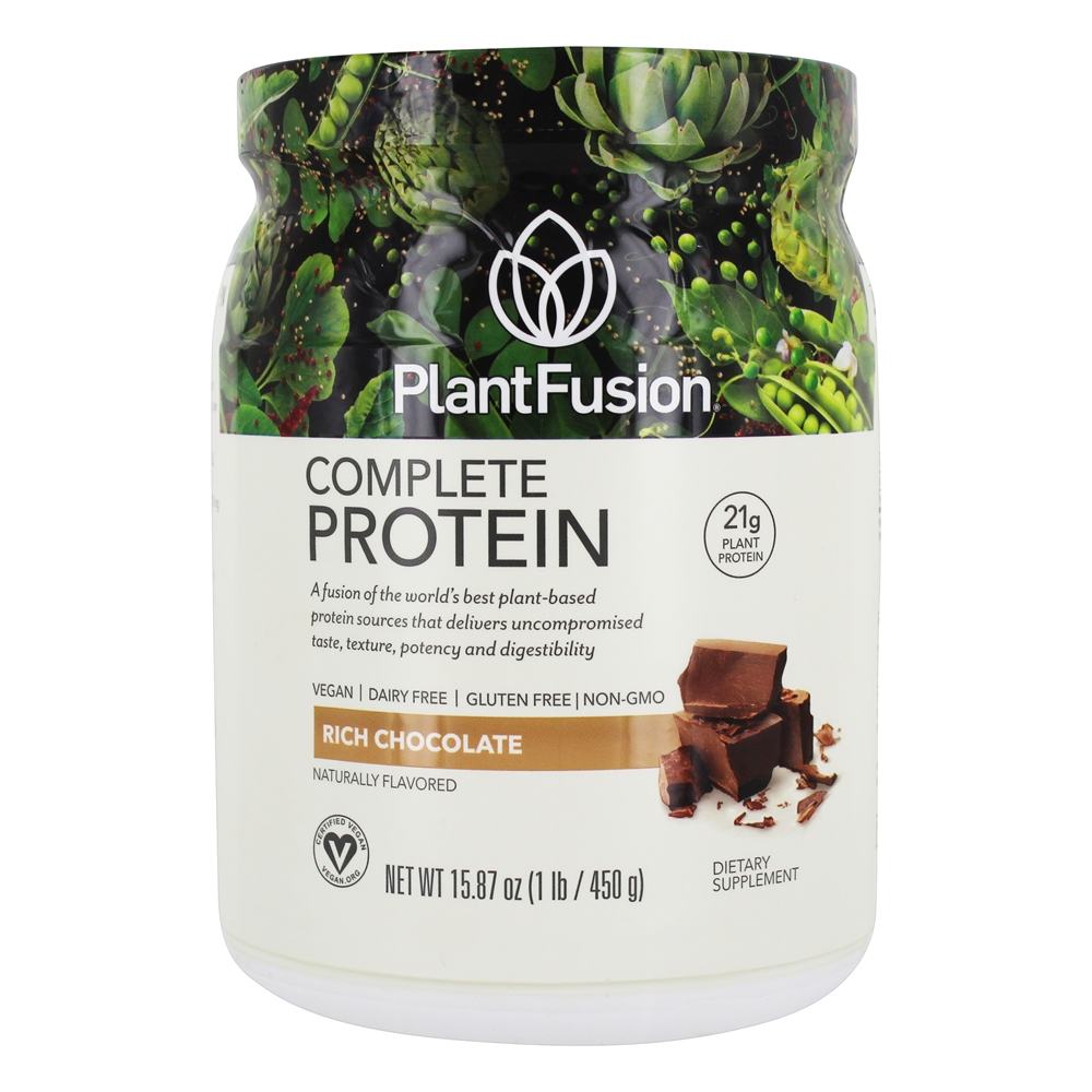 Comprar Chocolate Rico em Proteína Completa - 1 lb. PlantFusion