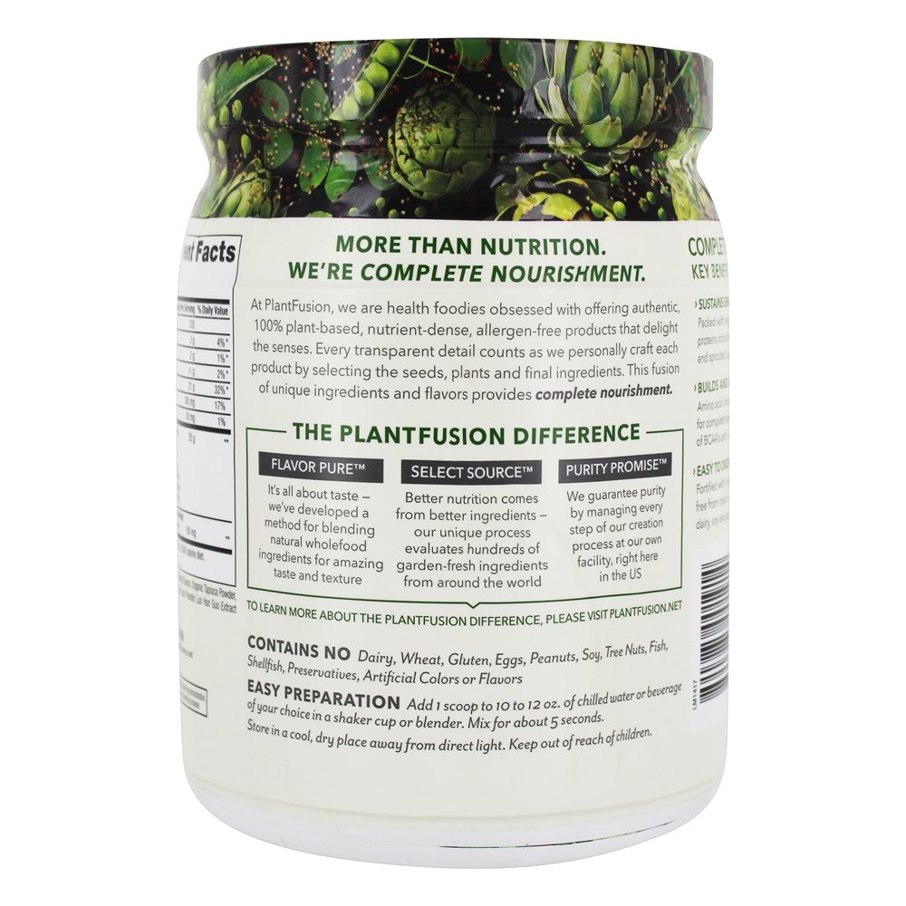 Comprar Chocolate Rico em Proteína Completa - 1 lb. PlantFusion - Imagem 3