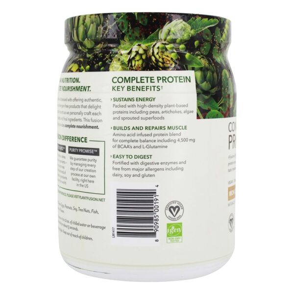 Comprar Chocolate Rico em Proteína Completa - 1 lb. PlantFusion - Imagem 4