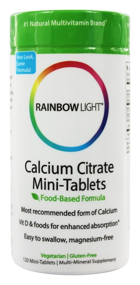 Comprar Fórmula Baseada em Alimentos Citrato de Cálcio - Mini- Rainbow Light 120 Rainbow Light