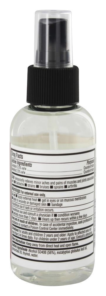 Comprar Naturals Boticário Dor Aliviando Linimento Spray - 4 fl. oz. JR Watkins - Imagem 2