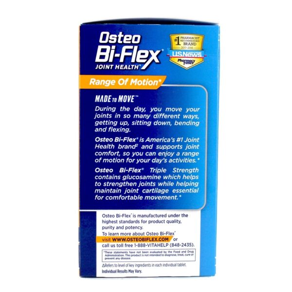 Comprar Suplemento de Tripla Potência para a Saúde da Articulação - 120 Comprimidos revestidos Osteo Bi-Flex - Imagem 5