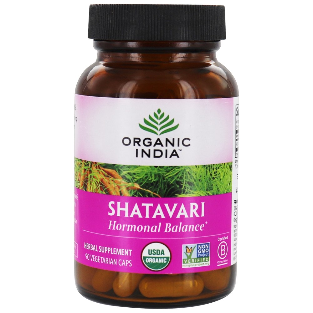 Comprar Shatavari Hormonal Balance - Cápsulas vegetarianas 90 Organic India