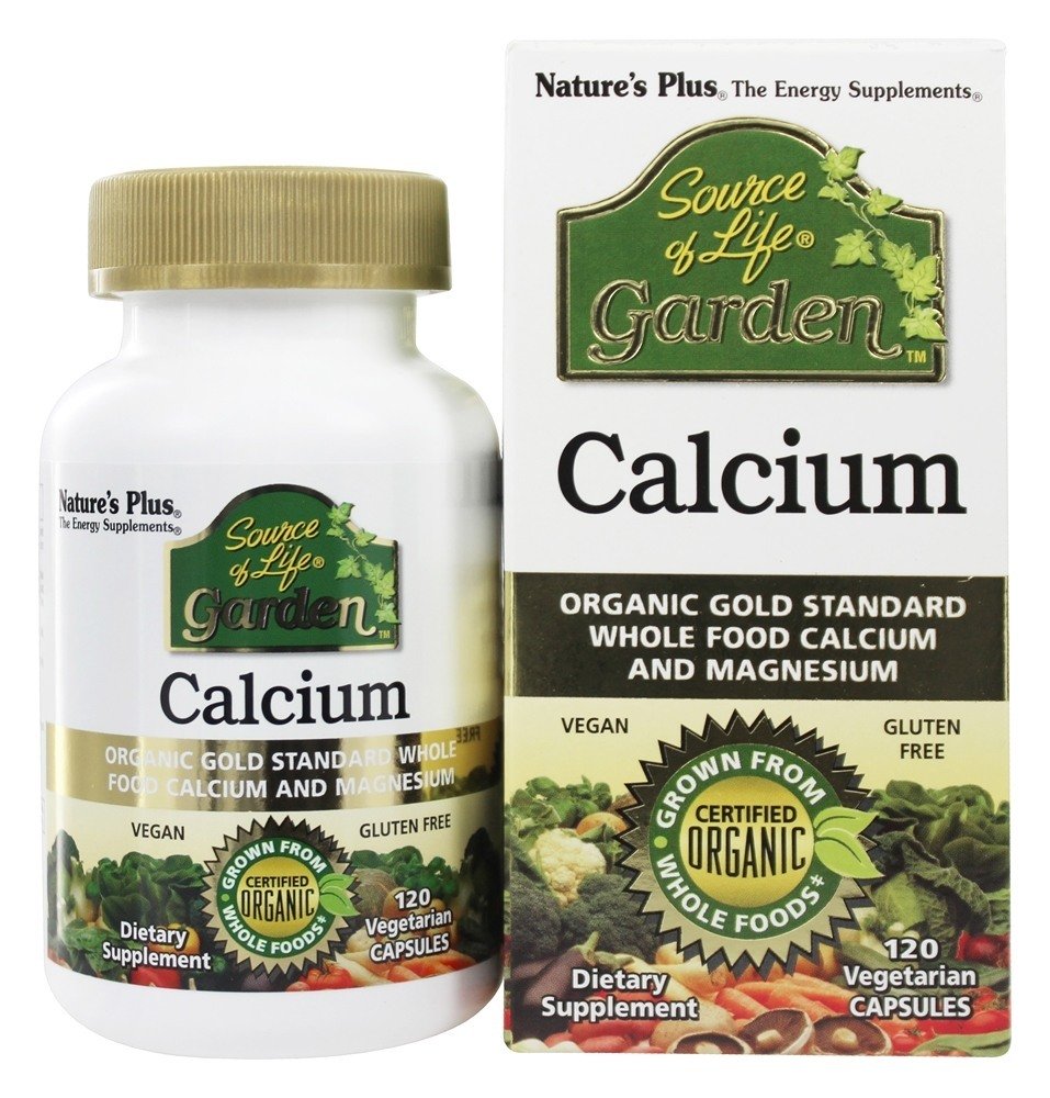Comprar Fonte De Cálcio De Jardim De Vida Com AlgaeCal - Cápsulas vegetarianas 120 Natures Plus