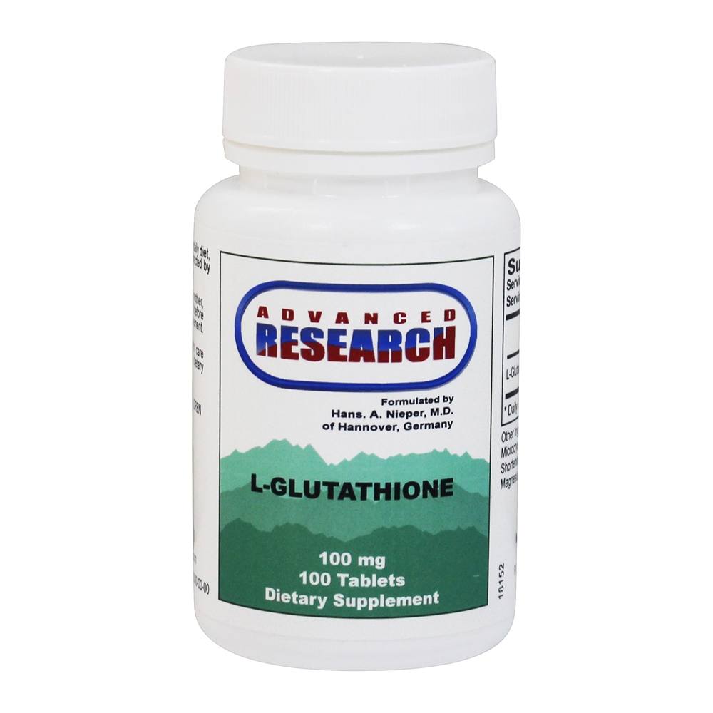 Comprar L-glutationa 100 mg. - 100 Tablets Advanced Research