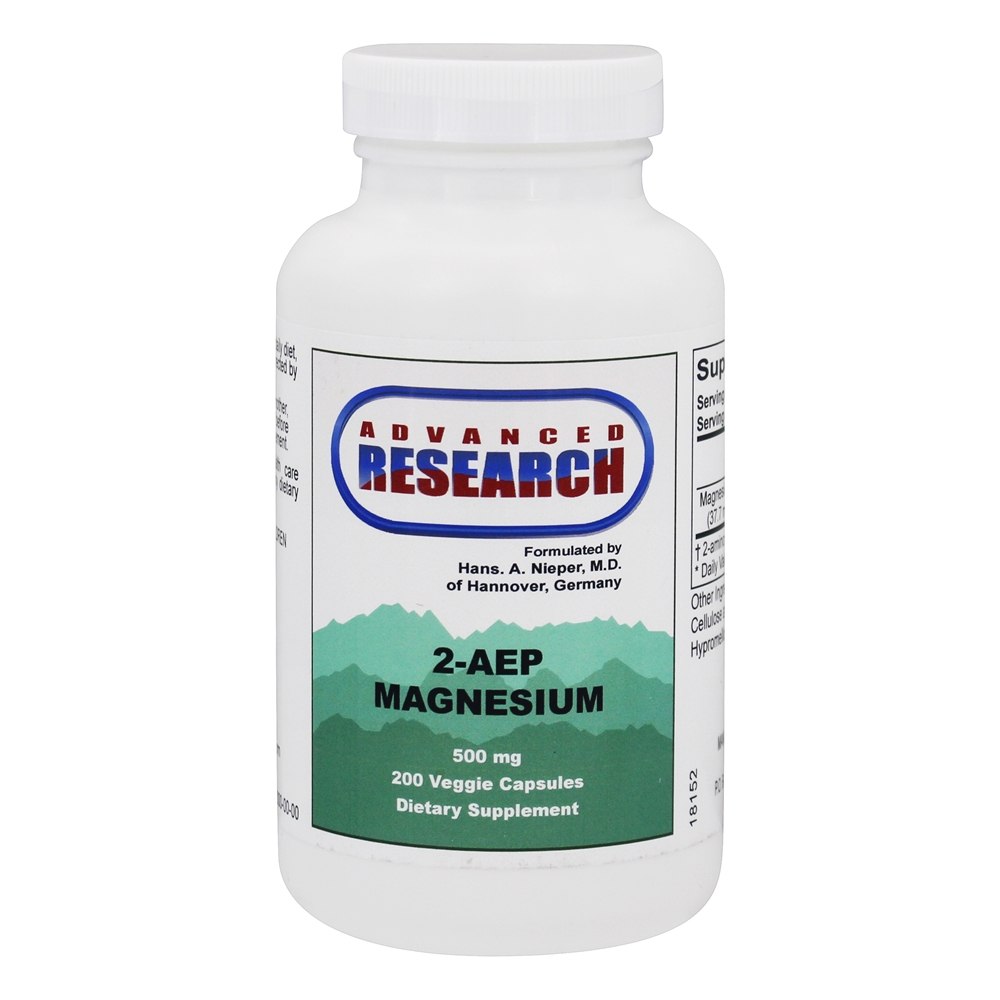 Comprar Magnésio 2-AEP 500 mg. - 200 Cápsula (s) vegetal (s) Advanced Research
