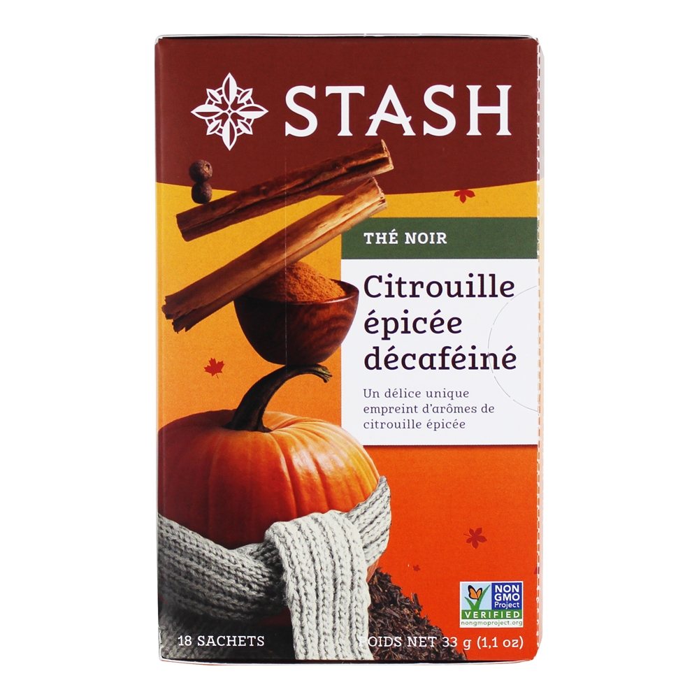 Comprar Chá Preto de Tempero de Abóbora Descafeinado - 18 Saquinhos de Chá Stash Tea - Imagem 3