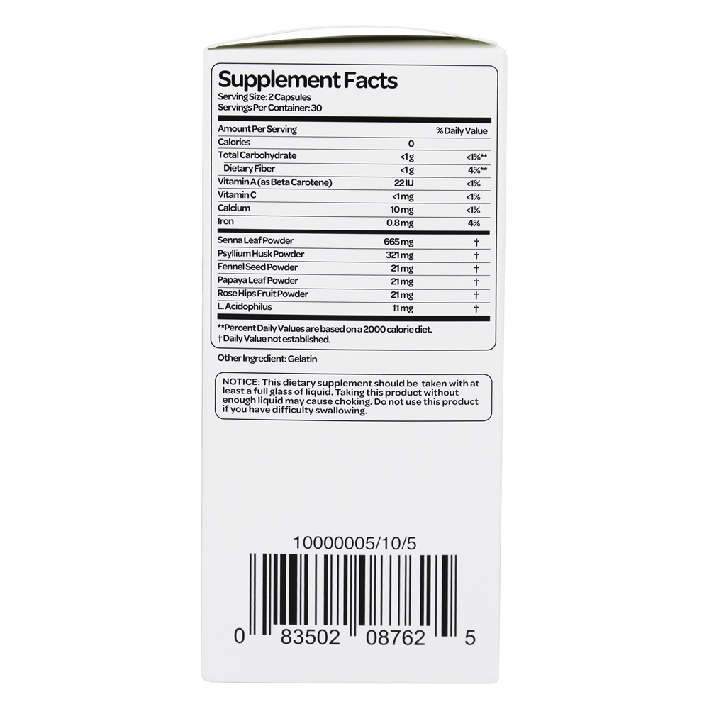 Comprar Super Colon Cleanse - Apoio Para Constipação Ocasional - Cápsulas 60 Health Plus - Imagem 2