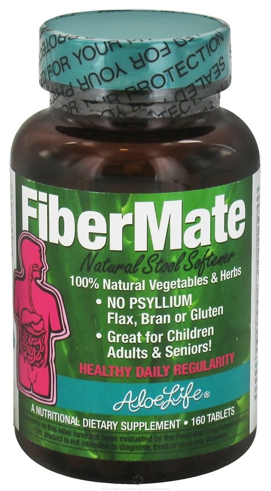 Comprar Fiber Mate Regulador Intestinal Diário - 160 Tablets Aloe Life