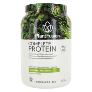 Comprar Proteína Vegetal Completa Natural - Sem estévia - 1.85 lb. PlantFusion