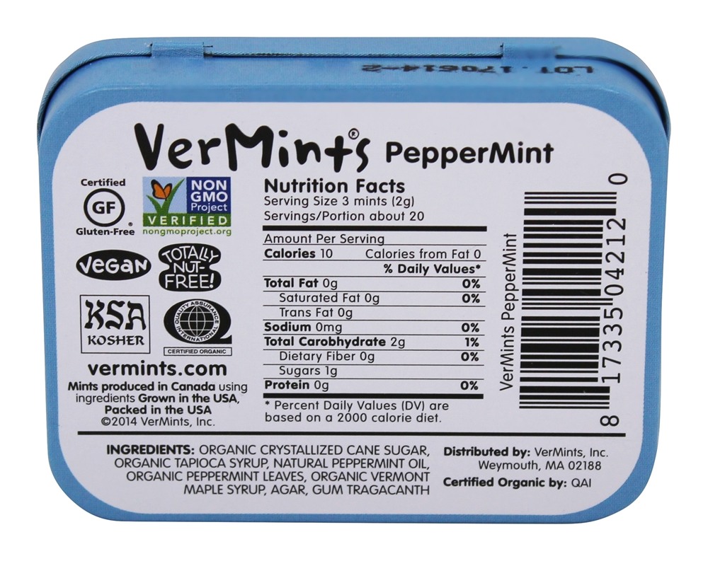 Comprar Hortelã orgânica hortelã - 60 Peça (s) Vermints - Imagem 2