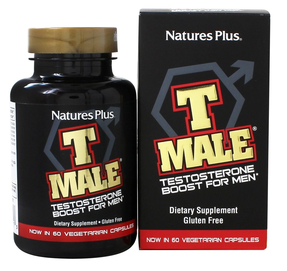 Comprar Impulso de testosterona masculina T para homens - Cápsulas 60 Natures Plus