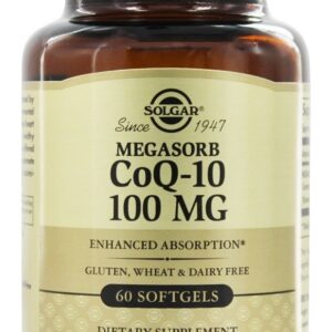 Comprar Megasorb CoQ-10 100 mg. - 60 Softgels Solgar