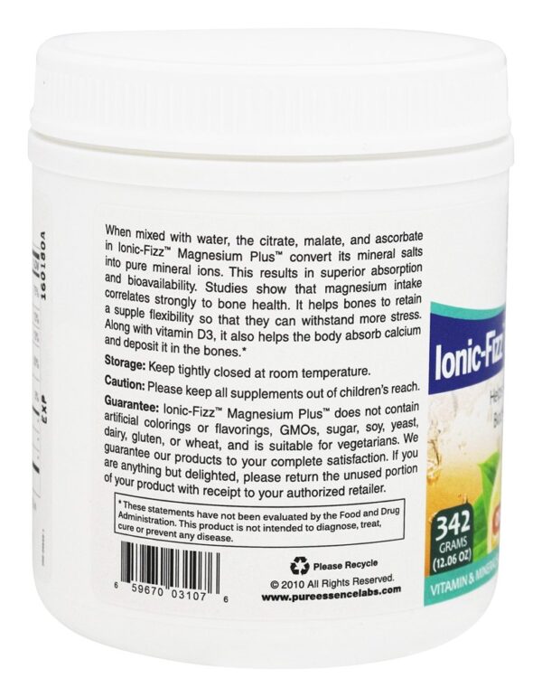 Comprar Iônico-Assobio Magnésio Mais Laranja-Baunilha Sabor - 12.06 oz. Pure Essence Labs - Imagem 4