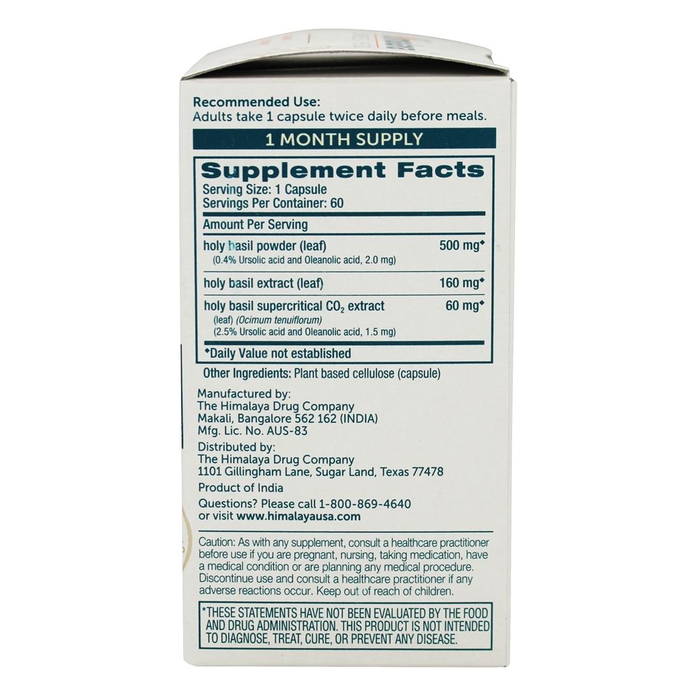 Comprar Sacramento da Sagrada Mancha e Suporte de Relaxamento - Cápsulas vegetarianas 60 Himalaya Herbal Healthcare - Imagem 2