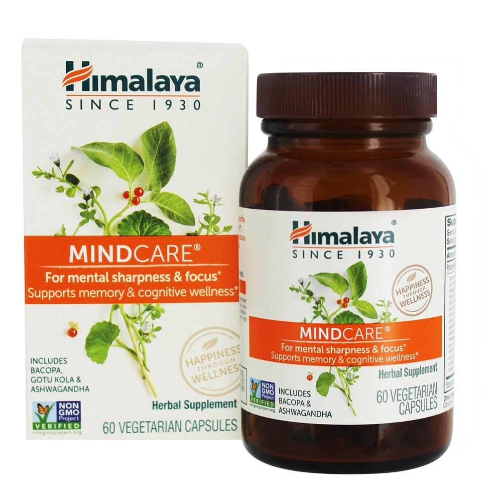 Comprar Mindcare para Mental Agudeza & Foco - Cápsulas vegetarianas 60 Himalaya Herbal Healthcare