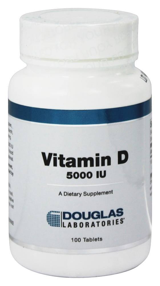 Comprar Vitamina D 5000 UI - 100 Tablets Douglas Laboratories