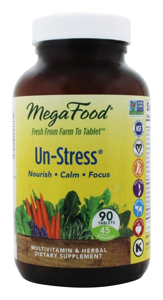 Comprar DailyFoods Un-Stress Ervas Orgânicas Anti-Stress - 90 Comprimidos vegetarianos MegaFood