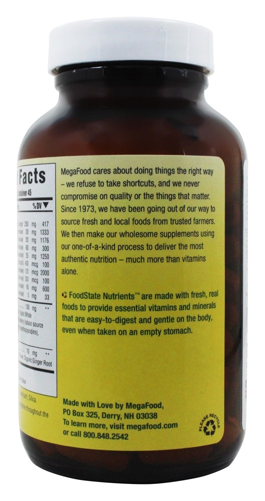 Comprar DailyFoods Un-Stress Ervas Orgânicas Anti-Stress - 90 Comprimidos vegetarianos MegaFood - Imagem 3