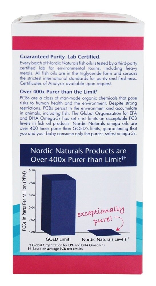 Comprar DHA Pré-Natal com Vitamina D - 180 Softgels Nordic Naturals - Imagem 4