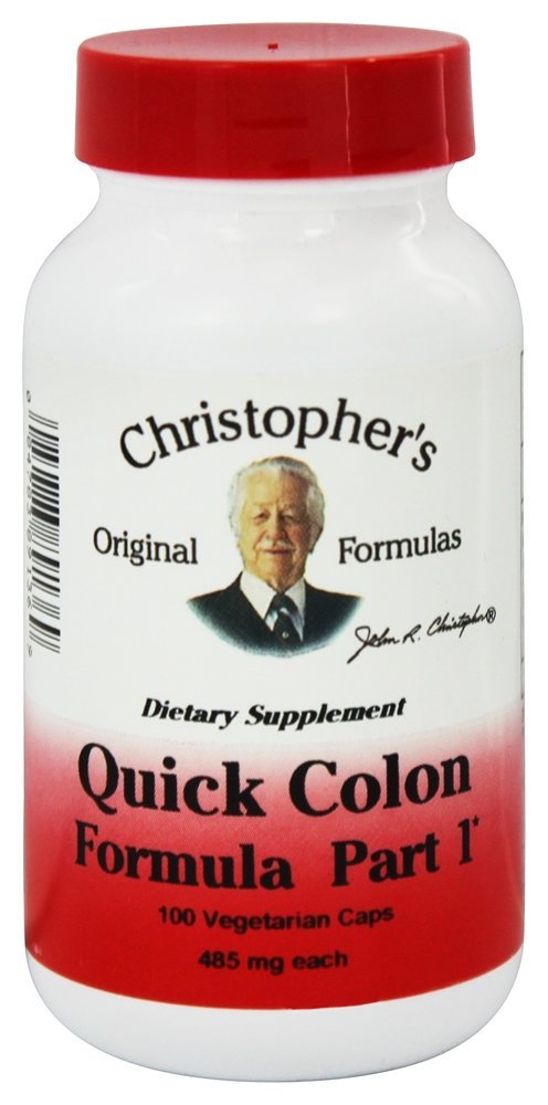 Comprar Fórmula Rápida Para o Cólon (Parte 1) - Cápsulas vegetarianas 100 Dr. Christopher's Original Formulas