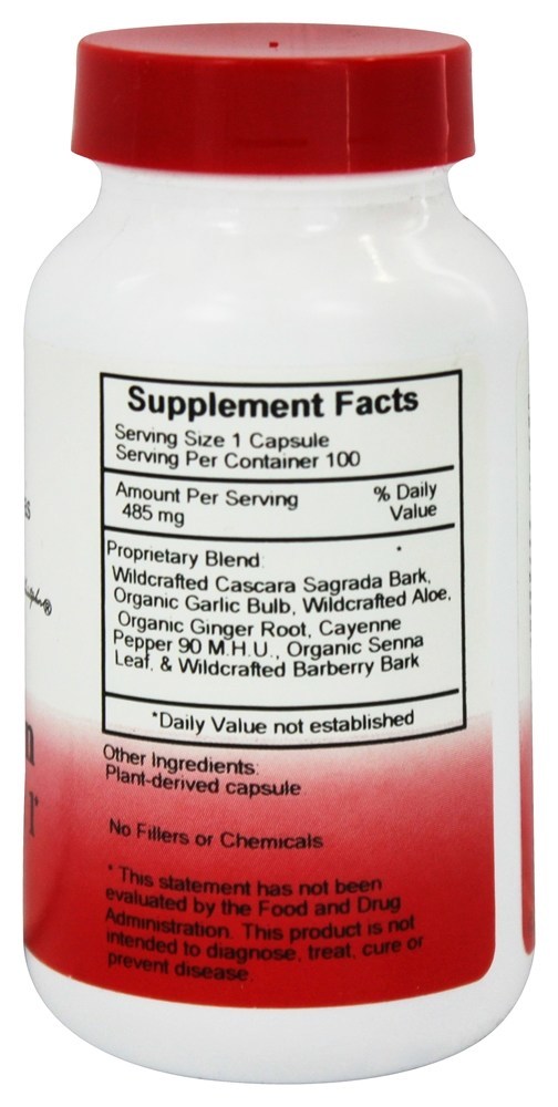 Comprar Fórmula Rápida Para o Cólon (Parte 1) - Cápsulas vegetarianas 100 Dr. Christopher's Original Formulas - Imagem 2