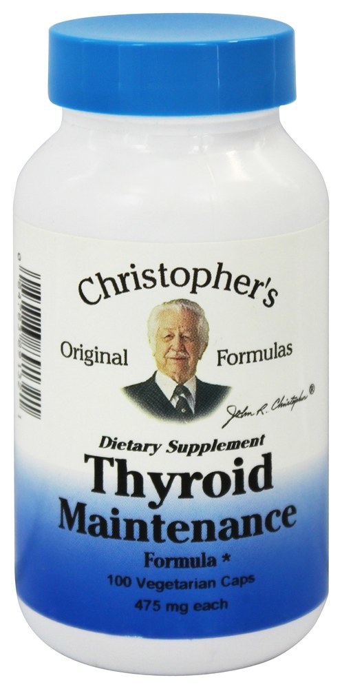 Comprar Fórmula de manutenção da tireóide - Cápsulas vegetarianas 100 Dr. Christopher's Original Formulas