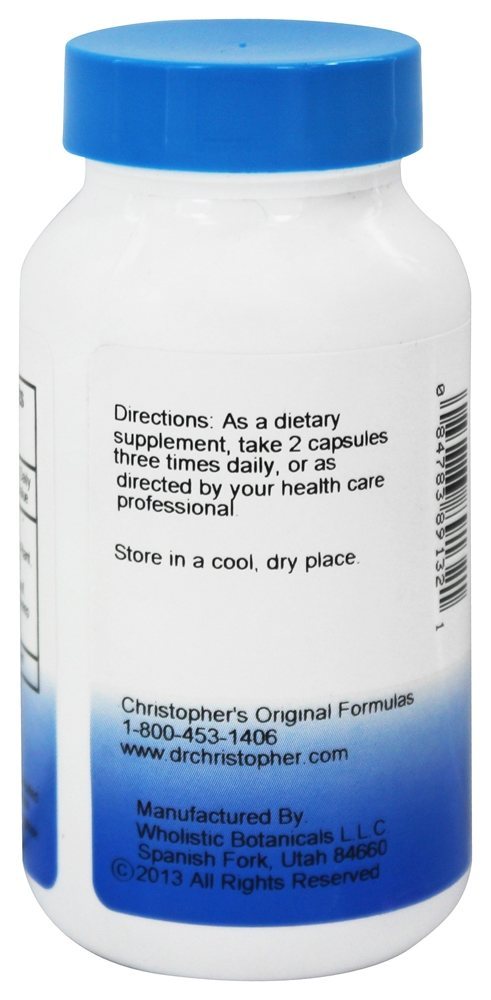 Comprar Fórmula de manutenção da tireóide - Cápsulas vegetarianas 100 Dr. Christopher's Original Formulas - Imagem 3