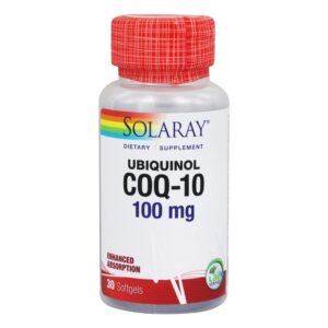 Comprar Ubiquinol CoQ-10 100 mg. - 30 Softgels Solaray