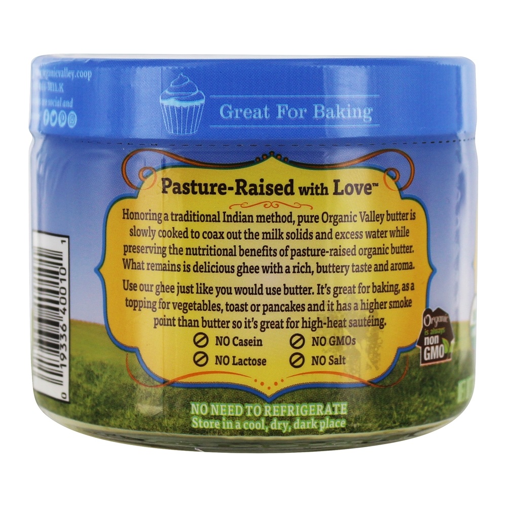 Comprar Ghee Manteiga Concentrada Orgânica - 7.5 oz. Organic Valley - Imagem 3