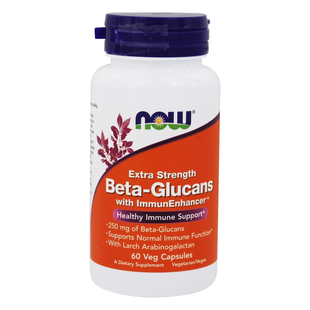 Comprar Beta-Glucano com Immunenhancer Xtra Força 250 mg. - Cápsulas vegetarianas 60 NOW Foods