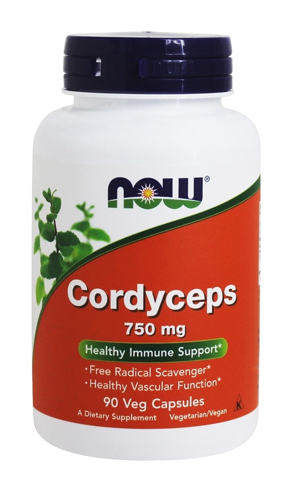 Comprar Cordyceps 750 mg. - Cápsulas vegetarianas 90 NOW Foods