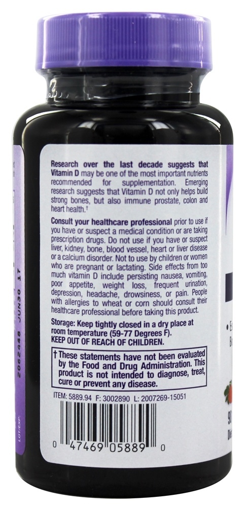 Comprar Vitamina D3 Rápida Dissolução Sabor Morango 2000 UI - Mini- Natrol 90 Natrol - Imagem 3