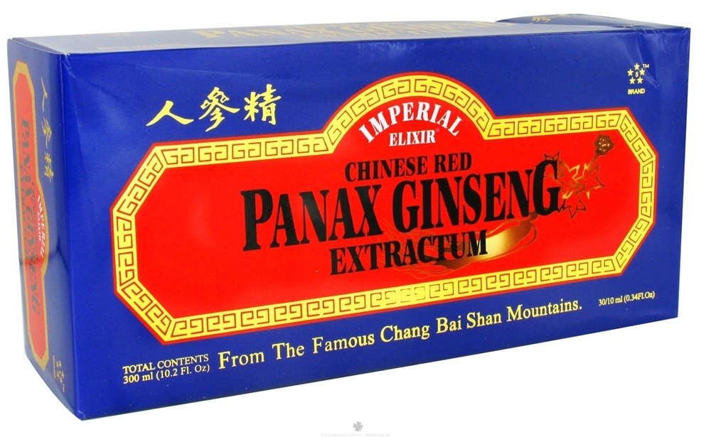 Comprar Extrato de Ginseng Panax Vermelho Chinês - 30 Frasco (s) Imperial Elixir