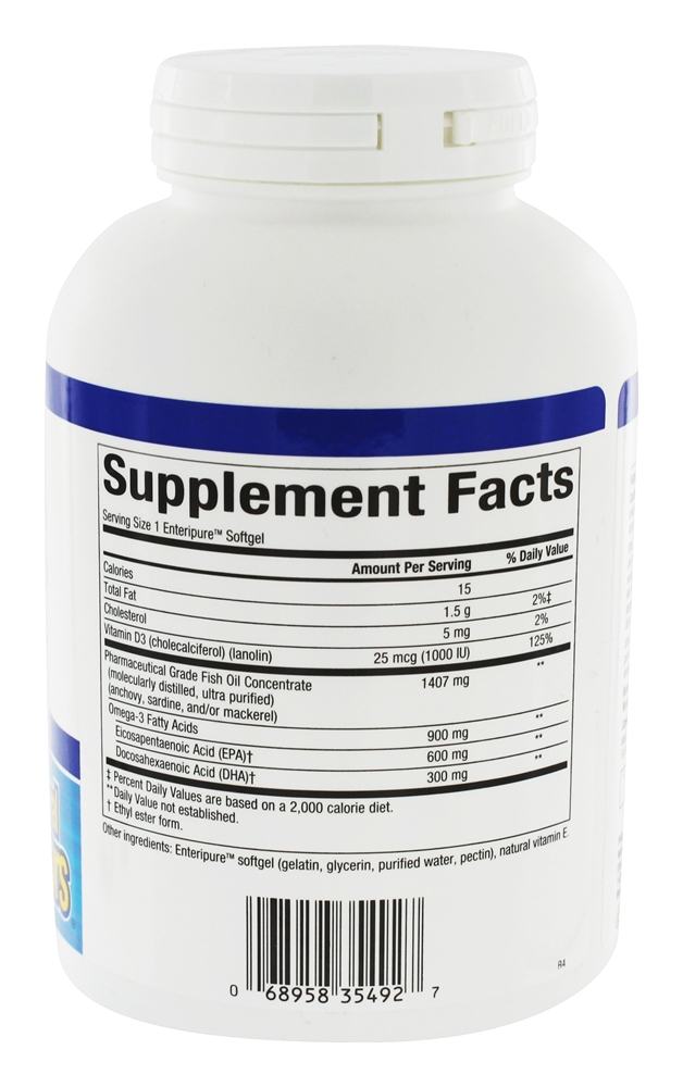 Comprar Óleo de Peixe de Grau Farmacêutico Ultra Strength RxOmega-3 900 mg EPA / DHA 900 mg. - 150 Softgels Natural Factors - Imagem 2
