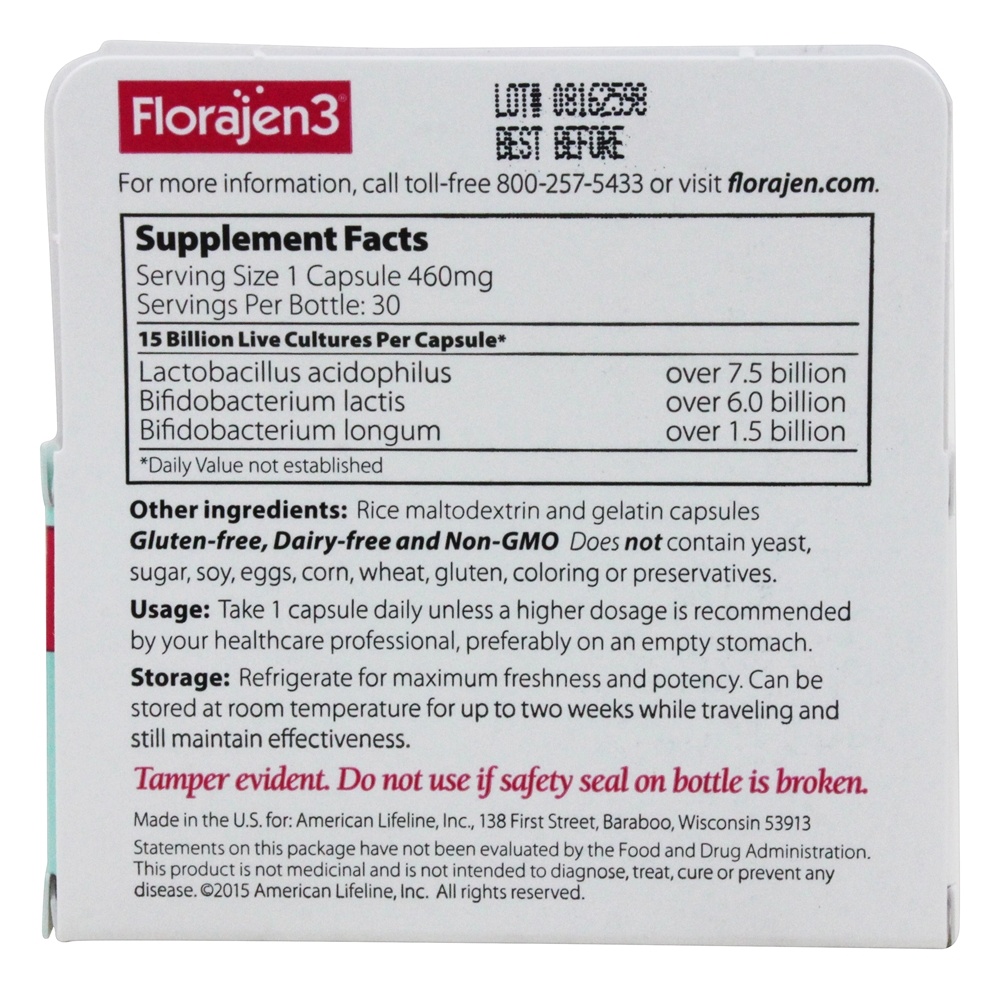 Comprar Florajen3 - Cápsulas 30 Florajen - Imagem 2