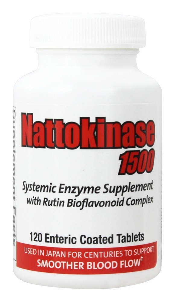 Comprar Nattokinase 1500 FU - 120 Tablets Naturally Vitamins