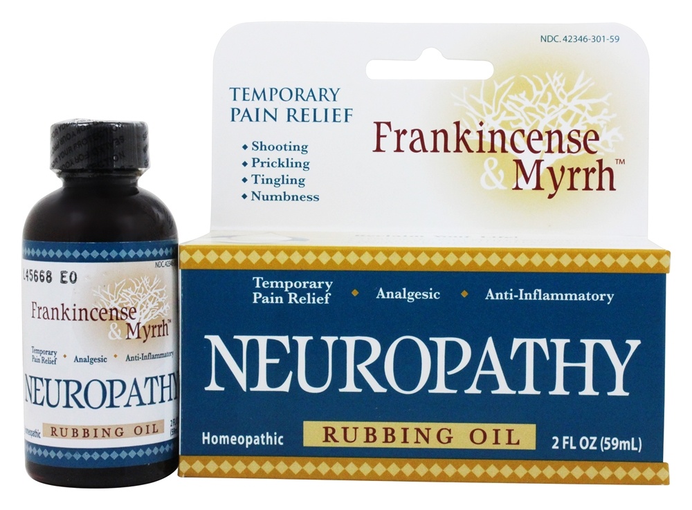 Comprar Todo o óleo de fricção natural da neuropatia - 2 fl. oz. Frankincense & Myrrh