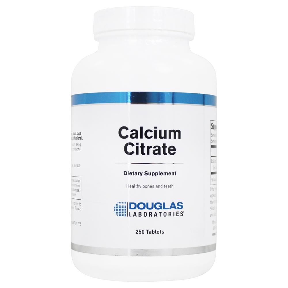 Comprar Ossos e dentes saudáveis de citrato de cálcio - 250 Tablets Douglas Laboratories