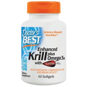 Comprar Enhanced Krill Plus Omega 3s Com Superba Krill - 60 Softgels Doctor's Best