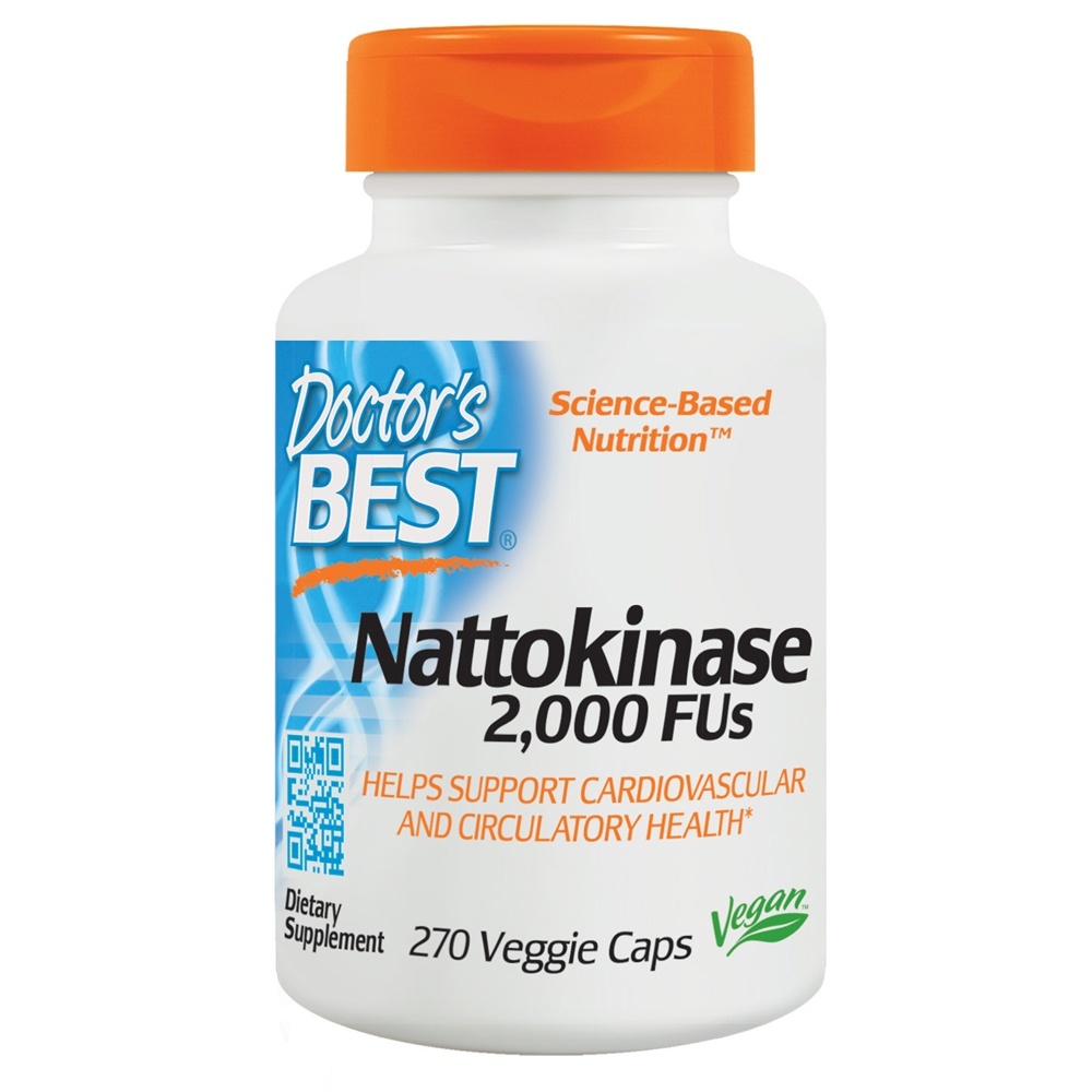 Comprar Nattokinase 2000 FU - Cápsulas vegetarianas 270 Doctor's Best