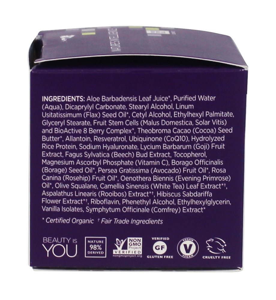 Comprar Idade Desafiando Noite Reparar Facial Creme com Resveratrol Q10 - 1.7 oz. Andalou Naturals - Imagem 2