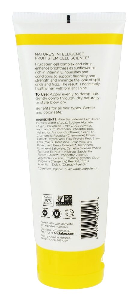 Comprar Brilhante Brilhar Denominar Gel Girassol & Cítrico - 6.8 oz. Andalou Naturals - Imagem 2
