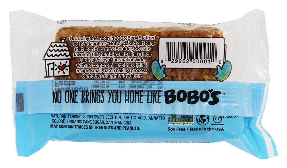 Comprar Todos os Natural Bar originais - 3 oz. Bobo's Oat Bars - Imagem 3