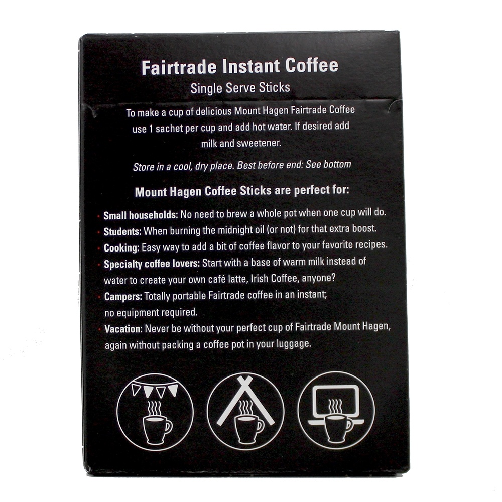 Comprar Café Instantâneo Orgânico & Liofilizado de Comércio Justo - 25 Stick (s) Mount Hagen - Imagem 3