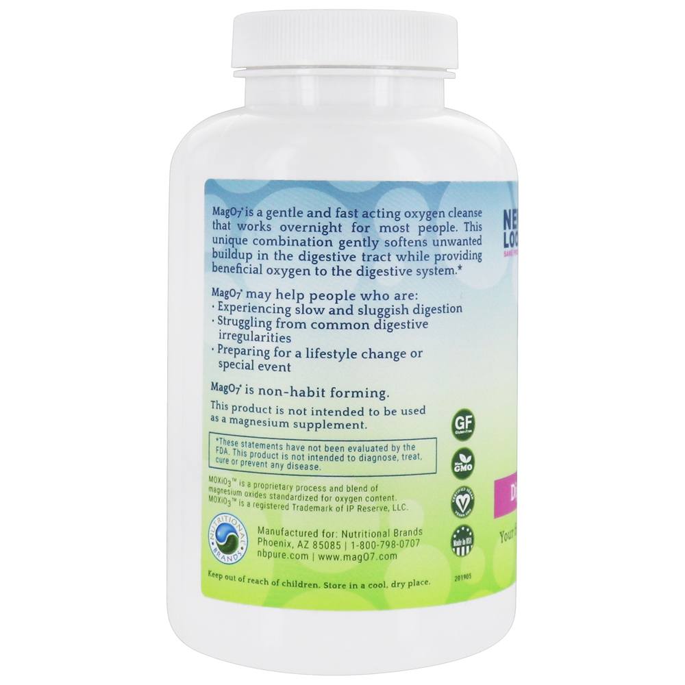 Comprar MagO7 Digestivo limpa e desintoxica - Cápsulas 180 Aerobic Life - Imagem 3