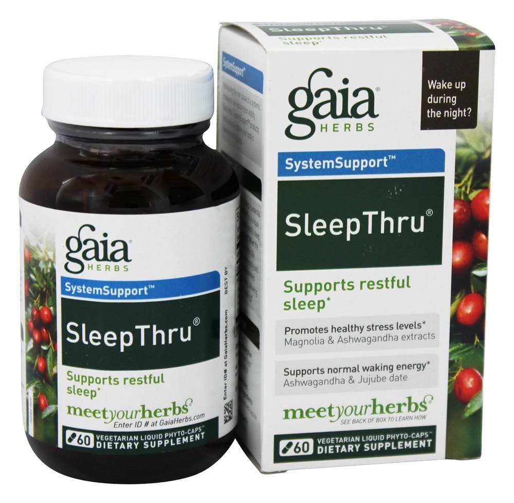 Comprar SleepThru - Cápsulas vegetarianas 60 Gaia Herbs