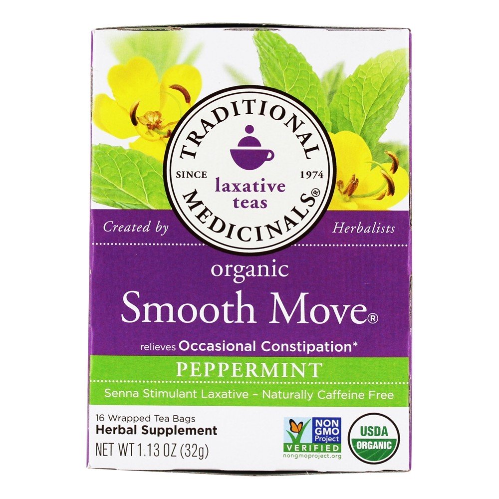 Comprar Peppermint de chá de ervas de hortelã pimenta movimento orgânico suave - 16 Saquinhos de Chá Traditional Medicinals